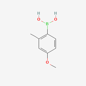 molecular formula C8H11BO3 B1303774 4-甲氧基-2-甲基苯硼酸 CAS No. 208399-66-0