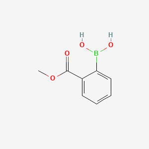 molecular formula C8H9BO4 B1303776 2-Methoxycarbonylphenylboronic acid CAS No. 374538-03-1