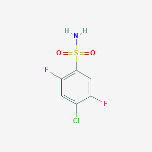 4-Chloro-2,5-difluorobenzenesulfonamide