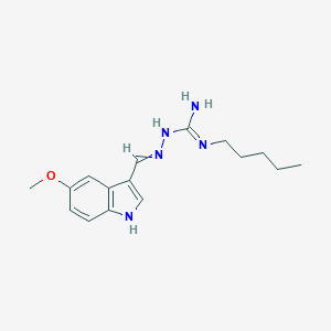 molecular formula C16H23N5O B130379 Tegaserod CAS No. 145158-71-0