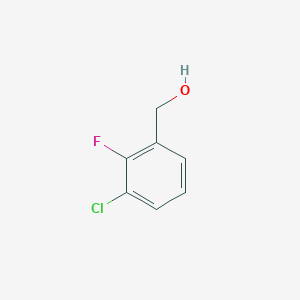 molecular formula C7H6ClFO B1303792 3-Chloro-2-fluorobenzyl alcohol CAS No. 261723-30-2