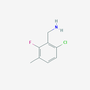6-Chloro-2-fluoro-3-methylbenzylamine