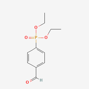 molecular formula C11H15O4P B1303802 DIETHYL(4-FORMYLPHENYL)PHOSPHONATE CAS No. 72436-45-4