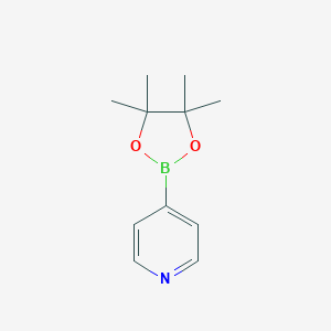 molecular formula C11H16BNO2 B130382 4-(4,4,5,5-Tetramethyl-1,3,2-dioxaborolan-2-yl)pyridine CAS No. 181219-01-2