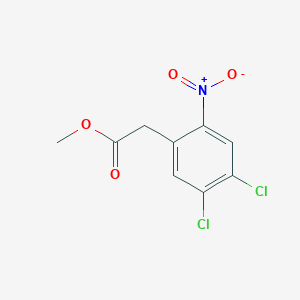 Methyl 2-(4,5-dichloro-2-nitrophenyl)acetate