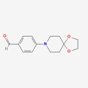 4-(1,4-Dioxa-8-azaspiro[4.5]decan-8-yl)benzaldehyde