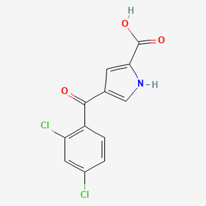 4-(2,4-dichlorobenzoyl)-1H-pyrrole-2-carboxylic Acid