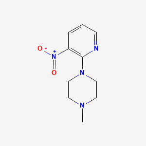 1-Methyl-4-(3-nitropyridin-2-yl)piperazine
