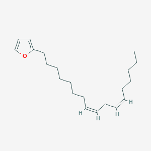 molecular formula C21H34O B130389 Heptadecadienyl furan CAS No. 148675-93-8