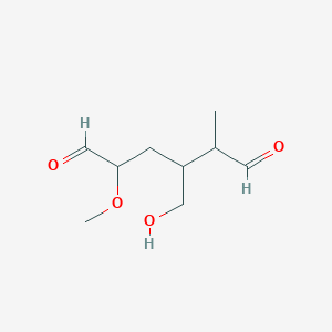 molecular formula Cl6N3P3 B013039 3-(Hydroxymethyl)-5-methoxy-2-methylhexanedial CAS No. 9047-50-1