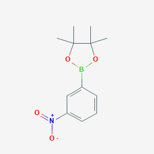 molecular formula C12H16BNO4 B130391 3-Nitrophenylboronic acid pinacol ester CAS No. 68716-48-3