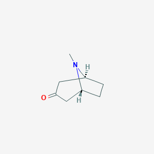 molecular formula C8H13NO B130398 Tropinone CAS No. 532-24-1