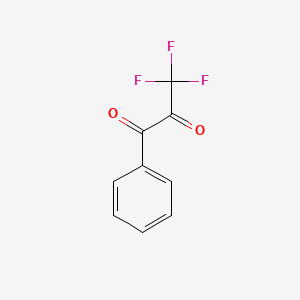 molecular formula C9H5F3O2 B1303992 3,3,3-Trifluoro-1-phenylpropane-1,2-dione CAS No. 36750-88-6