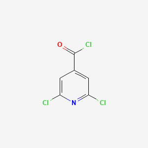 molecular formula C6H2Cl3NO B1304004 2,6-Dichloropyridine-4-carbonyl chloride CAS No. 42521-08-4