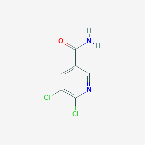 molecular formula C6H4Cl2N2O B1304019 5,6-Dichloropyridine-3-carboxamide CAS No. 75291-84-8