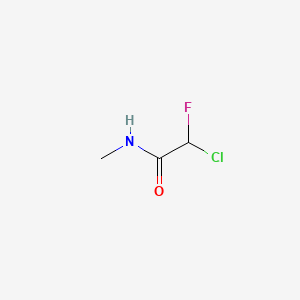N-Methyl chlorofluoroacetamide