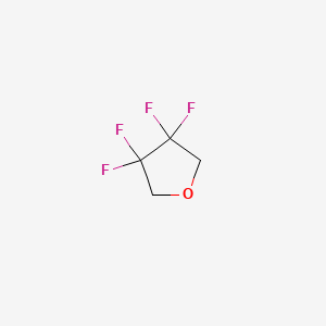 molecular formula C4H4F4O B1304048 3,3,4,4-Tetrafluorooxolane CAS No. 374-33-4