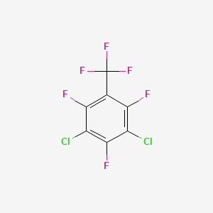 molecular formula C7Cl2F6 B1304057 3,5-二氯-2,4,6-三氟苯三氟化物 CAS No. 4284-10-0