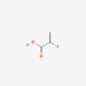 molecular formula C3H3FO2 B1304059 2-Fluoroacrylic acid CAS No. 430-99-9