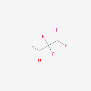 molecular formula C4H4F4O B1304063 3,3,4,4-四氟丁酮 CAS No. 679-97-0