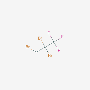 molecular formula C3H2Br3F3 B1304065 2,2,3-Tribromo-1,1,1-trifluoropropane CAS No. 421-90-9