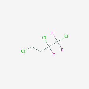 molecular formula C4H4Cl3F3 B1304066 1,2,4-Trichloro-1,1,2-trifluorobutane CAS No. 261760-97-8