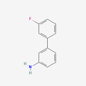 molecular formula C12H10FN B1304069 3'-Fluorobiphenyl-3-ylamine CAS No. 400751-05-5