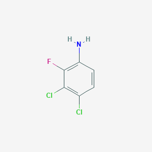 molecular formula C6H4Cl2FN B1304072 3,4-二氯-2-氟苯胺 CAS No. 886762-39-6