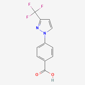 B1304103 4-[3-(trifluoromethyl)-1H-pyrazol-1-yl]benzoic acid CAS No. 220462-27-1
