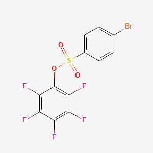 2,3,4,5,6-Pentafluorophenyl 4-bromobenzenesulfonate