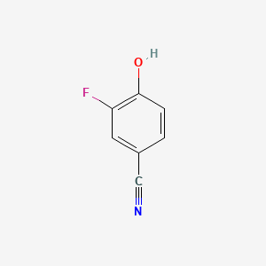 molecular formula C7H4FNO B1304121 3-Fluoro-4-hydroxybenzonitrile CAS No. 405-04-9