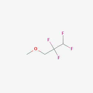 molecular formula C4H6F4O B1304127 1,1,2,2-四氟-3-甲氧基丙烷 CAS No. 60598-17-6