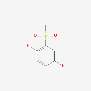 molecular formula C7H6F2O2S B1304133 1,4-Difluoro-2-(methylsulfonyl)benzene CAS No. 236739-03-0