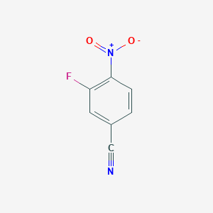 molecular formula C7H3FN2O2 B1304139 3-Fluoro-4-nitrobenzonitrile CAS No. 218632-01-0