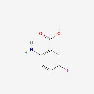 molecular formula C8H8FNO2 B1304140 Methyl 2-amino-5-fluorobenzoate CAS No. 319-24-4