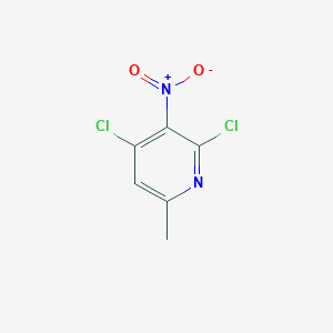 molecular formula C6H4Cl2N2O2 B1304148 2,4-Dichloro-6-methyl-3-nitropyridine CAS No. 63897-12-1