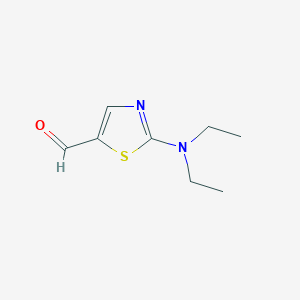 molecular formula C8H12N2OS B1304149 2-(Diethylamino)-1,3-thiazole-5-carbaldehyde CAS No. 92940-24-4