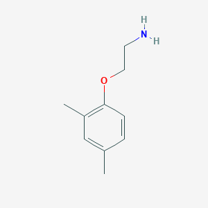 molecular formula C10H16NO+ B1304173 2-(2,4-Dimethylphenoxy)ethylazanium CAS No. 50912-65-7