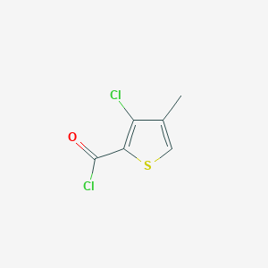 molecular formula C6H4Cl2OS B1304179 3-Chloro-4-methyl-2-thiophenecarbonyl chloride CAS No. 690632-13-4