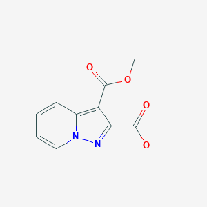 molecular formula C11H10N2O4 B1304181 Dimethyl pyrazolo[1,5-a]pyridine-2,3-dicarboxylate CAS No. 5825-71-8