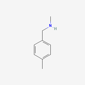 molecular formula C9H13N B1304185 N-Methyl-4-methylbenzylamine CAS No. 699-04-7
