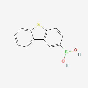 molecular formula C12H9BO2S B1304187 Dibenzothiophene-2-boronic acid CAS No. 668983-97-9