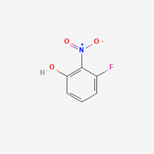 molecular formula C6H4FNO3 B1304201 3-Fluoro-2-nitrophenol CAS No. 385-01-3
