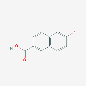 molecular formula C11H7FO2 B1304203 6-Fluoro-2-naphthoic acid CAS No. 5043-01-6