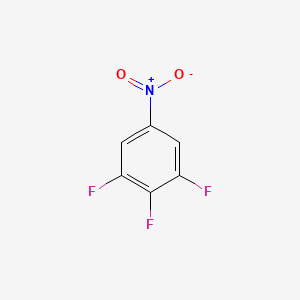molecular formula C6H2F3NO2 B1304204 1,2,3-Trifluoro-5-nitrobenzene CAS No. 66684-58-0