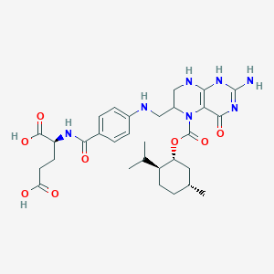5-(-)-Menthyloxycarbonyltetrahydrofolate