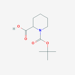 molecular formula C11H19NO4 B130423 1-(叔丁氧羰基)哌啶-2-羧酸 CAS No. 98303-20-9