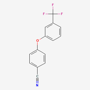 4-[3-(Trifluoromethyl)phenoxy]benzenecarbonitrile