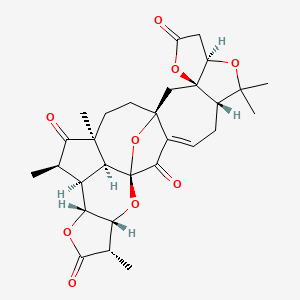 molecular formula C29H34O9 B13042634 HenridilactoneC 