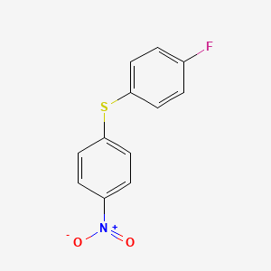 1-Fluoro-4-[(4-nitrophenyl)sulfanyl]benzene